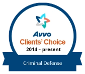 Avvo Clients' Choice Award | Criminal Defense