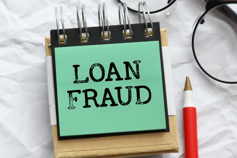 Loan,Fraud,Words,In,An,Office,Notebook.