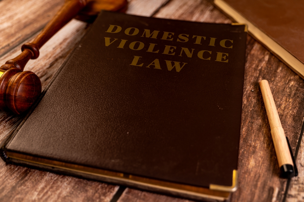 A,Legal,Book,About,Domestic,Violence,Law,With,A,Gavel,