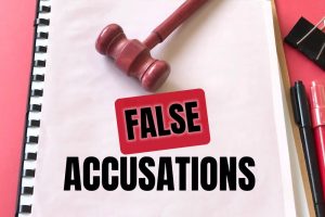 Judge,Gavel,Hammer,And,Chat,Box,With,The,Word,False