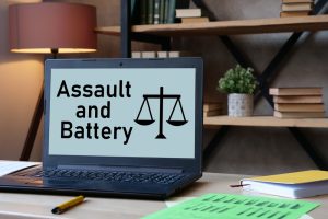 Assault,And,Battery,Are,Shown,Using,A,Text